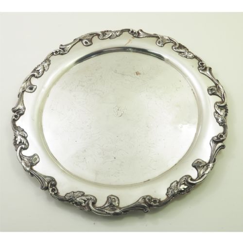 Arts & Crafts Silver Plated Tray. Nice Design