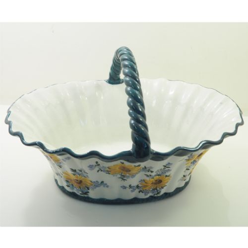 Rare Large Wemyss Forget-me-nots Basket