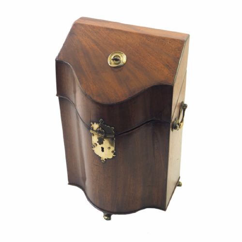 Gorgeous Little George III Mahogany Knife Box