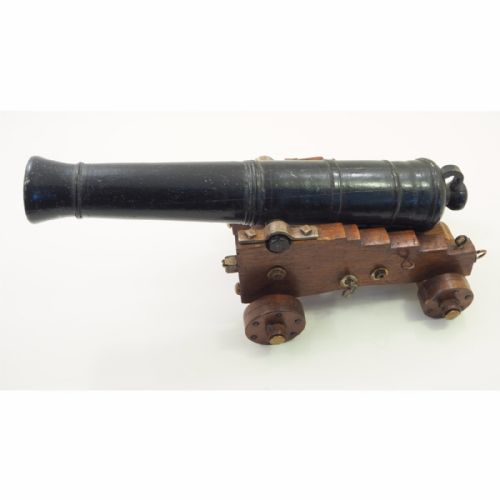 19th Century Model Treen Cannon