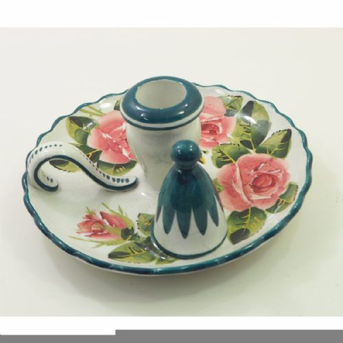 Rare Scottish Wemyss Duchess Chamber Stick