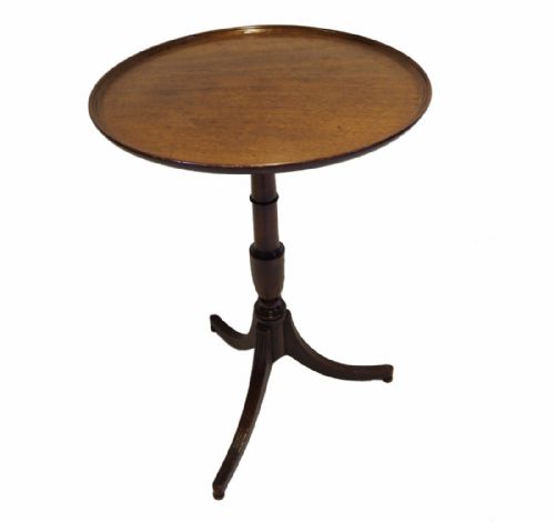Georgian Mahogany Dish Top Tripod Table