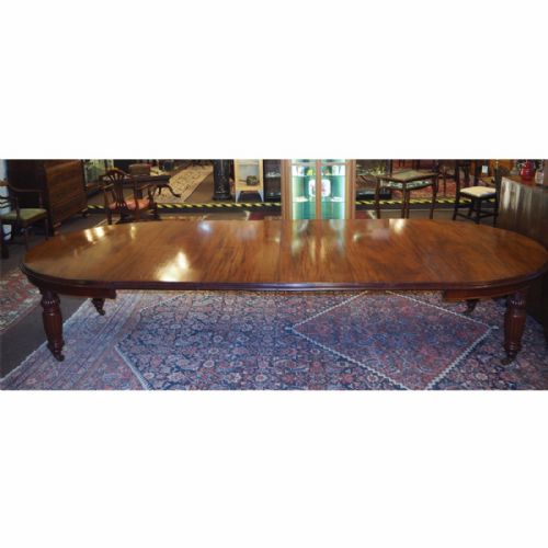 fig 1. FINE SHOOLBRED & Co. LONDON MAHOGANY DINER