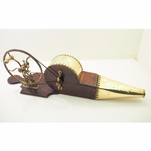 Georgian Mahogany & Brass Mechanical Bellows