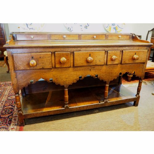fig 1. GORGEOUS SMALL 18th CENTURY DRESSER BASE