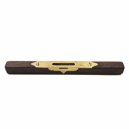 19th Century Scottish Brass Inlaid Rosewood Level