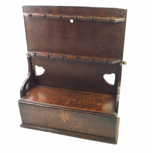 18th Century Hanging Oak Spoon Rack