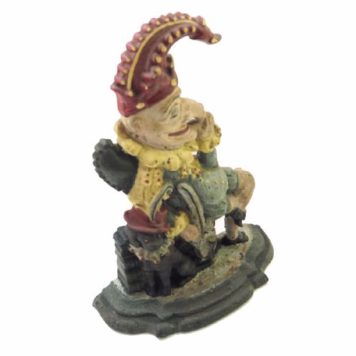 Victorian Cast Iron "Mr Punch" Doorstop