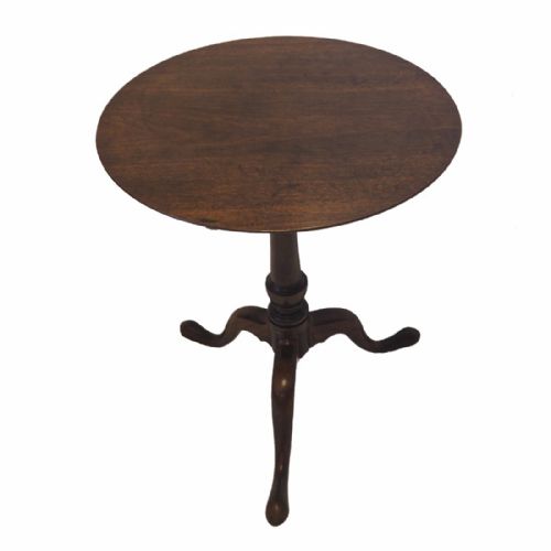 fig 1. SMALL EARLY GEORGIAN BIRDCAGE TRIPOD TABLE