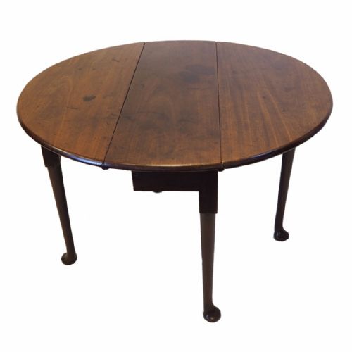 18th Century Oval Cuban Mahogany Table