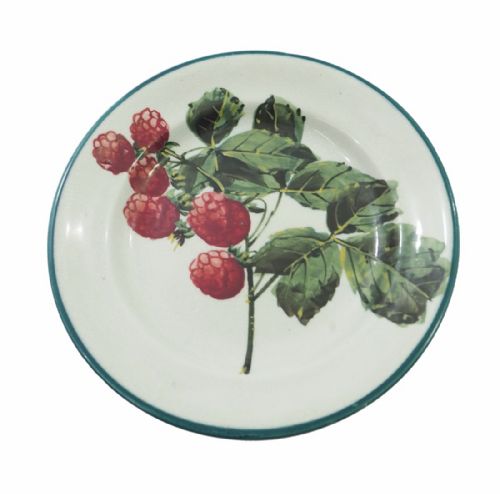 Superb Early Wemyss Raspberries Plate