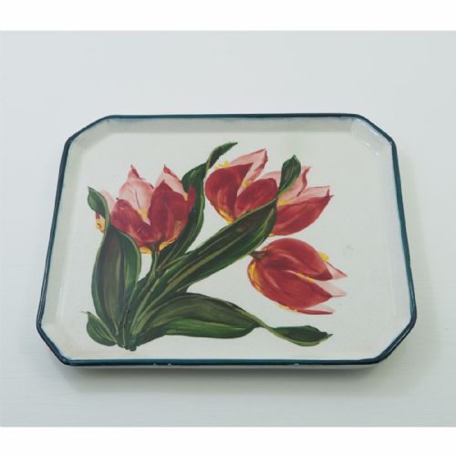Rare Scottish Wemyss Tulips Comb Tray
