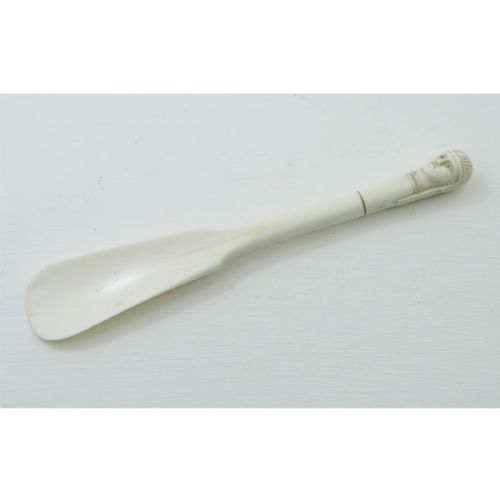 19th Century Carved Ivory Shoe Horn