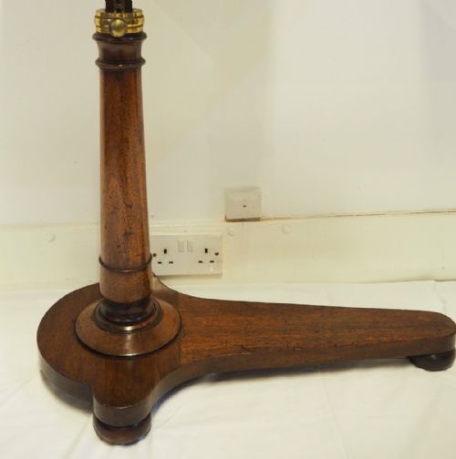 fig 2. FINE EARLY VICTORIAN ADJUSTABLE READING TABLE