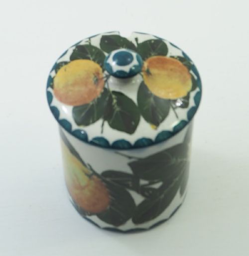 Rare Scottish Wemyss Oranges Preserve Pot