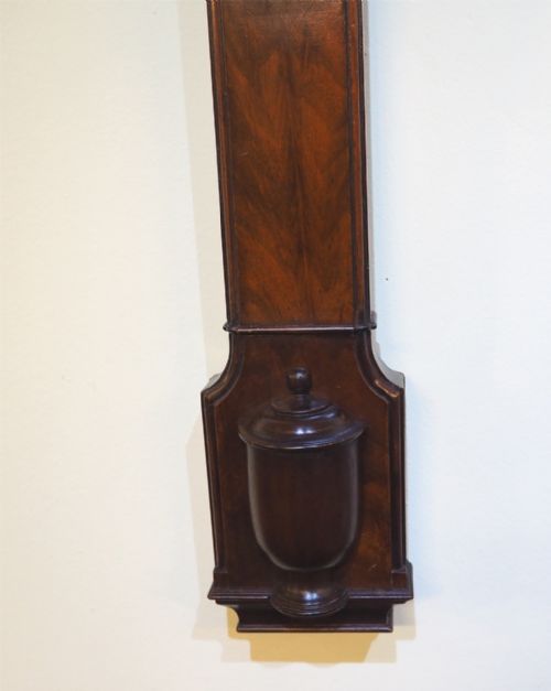 fig 1. GOOD WILLIAM IV MAHOGANY STICK BAROMETER