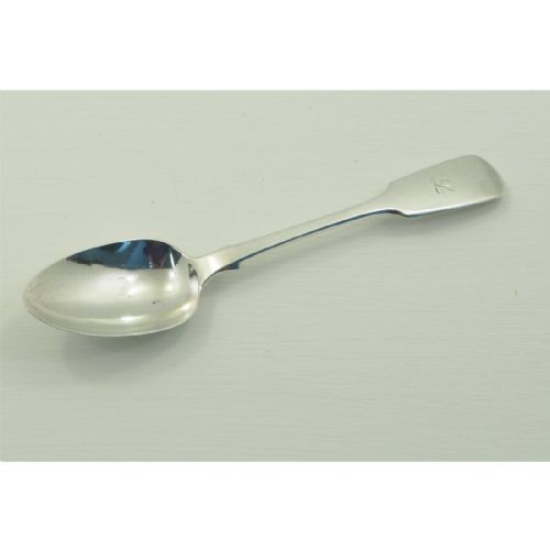 Scottish Provincial Aberdeen Silver Dessert Spoon