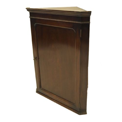 Georgian Style Miniature Mahogany Corner Cabinet