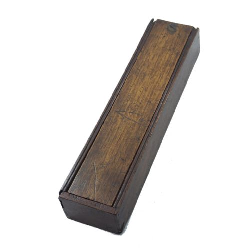 Simple 18th Century Walnut Hanging Candle Box