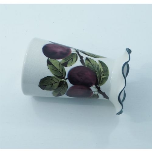 Early Scottish Wemyss Plums Flower Vase