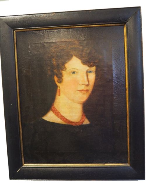Victorian Portait of a Lady. Oil on Canvass