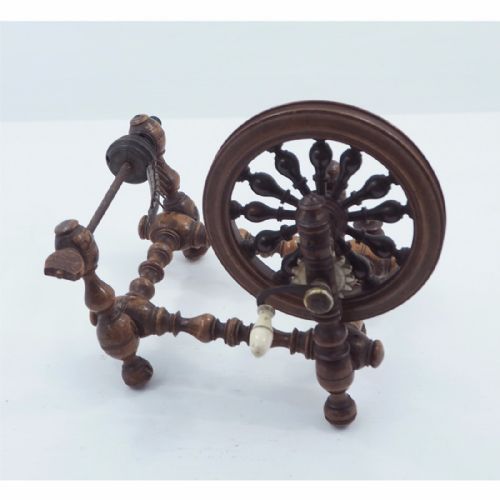 Superb 19th Century Treen Bobbin Winder