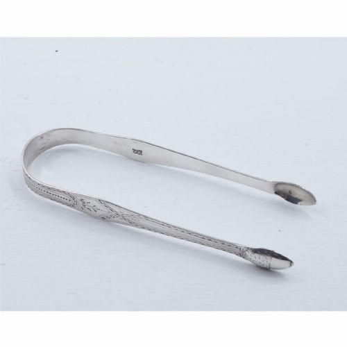 Super Pair of Hester Bateman Sugar Tongs