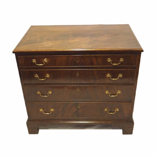 Small George III Mahogany Chest of Drawers