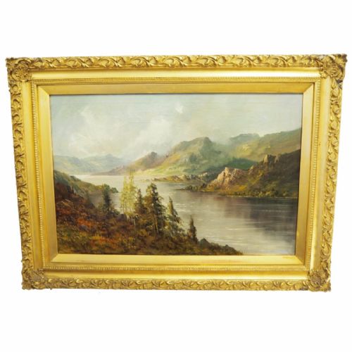 Good Pair Highland Landscapes by F. E. Jamieson