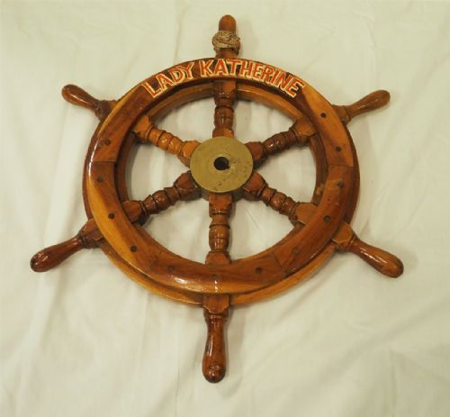Beautifully Made Small Ships Wheel