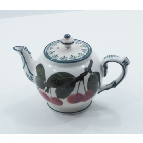 Good Scottish Wemyss Teapot in Cherries