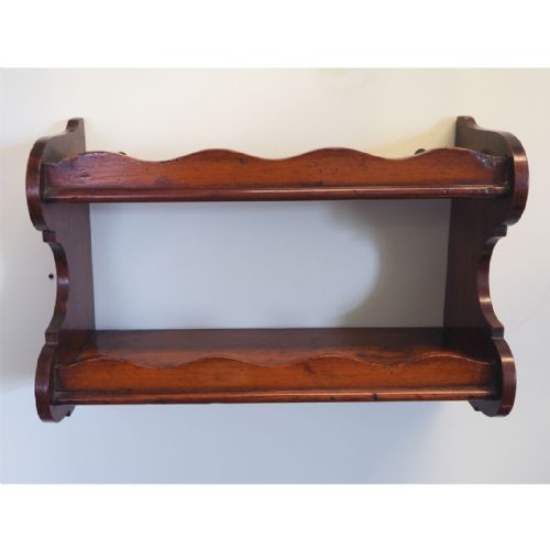 Good Georgian Mahogany Spice Rack