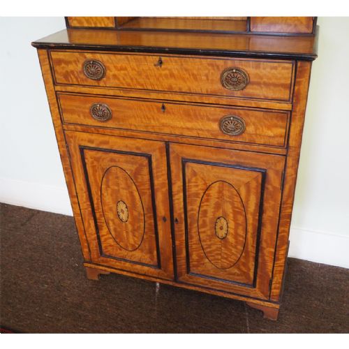 fig 1. 19th CENTURY COLONIAL SATINWOOD CABINET