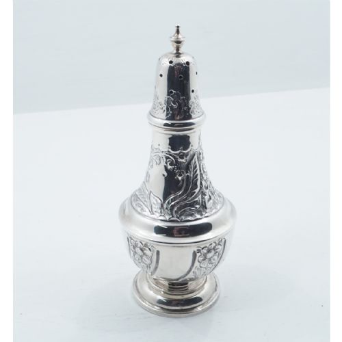 Pleasing Walker & Hall Silver Sugar Castor