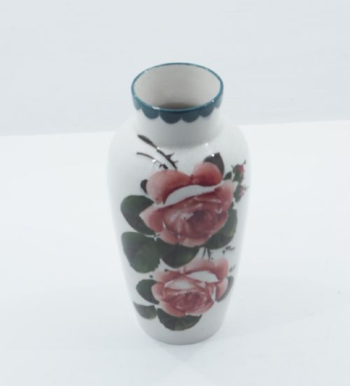 Scottish Wemyss Cabbage Roses Japan Vase