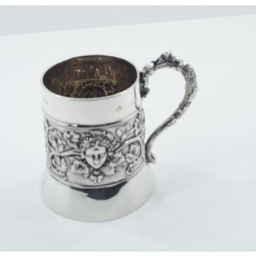 Beautiful Silver Christening Mug. London 1897