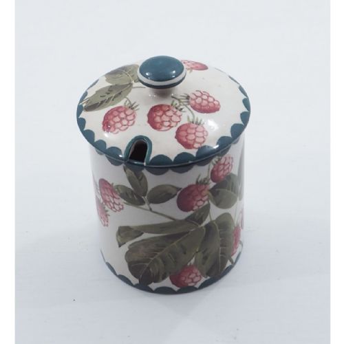 Early Scottish Wemyss Raspberries Jam Pot