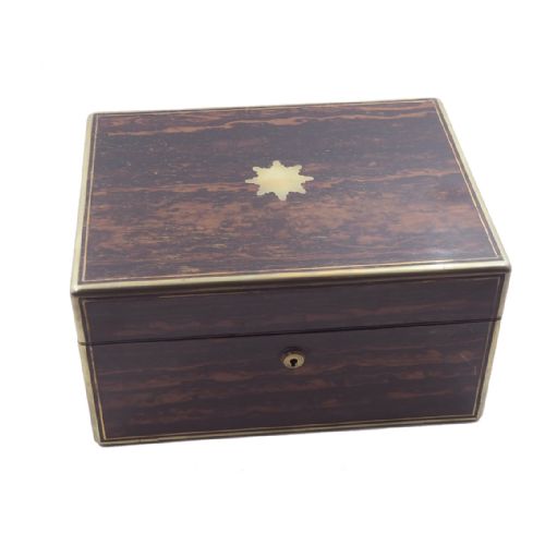 Late Regency Fitted Calamander Vanity Box