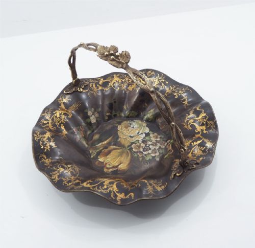 Good Regency All Original Toleware Basket