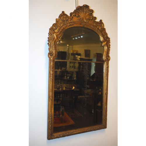 fig 1. EARLY 19th CENTURY DUTCH GILT MIRROR