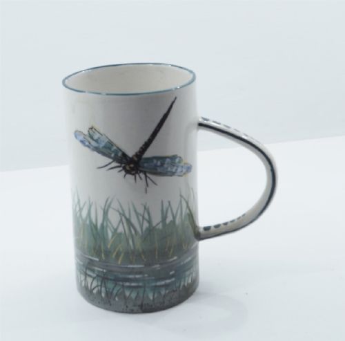 Stunning Wemyss Tall Mug in Dragon Flies