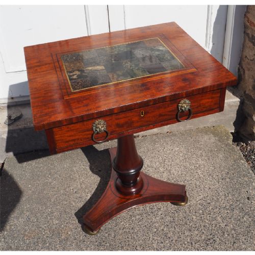 Unusual Regency Scottish Occasional Table