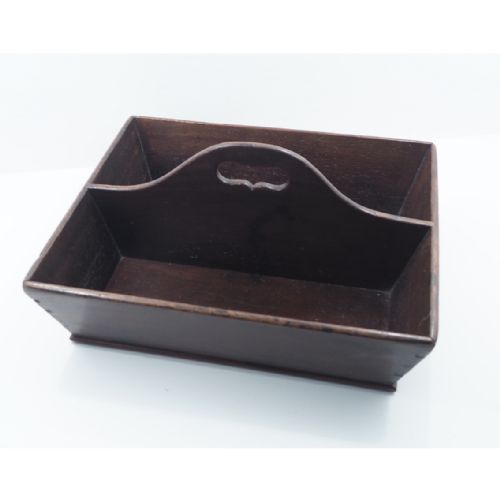 Large 18th Century Mahogany Cutlery Box