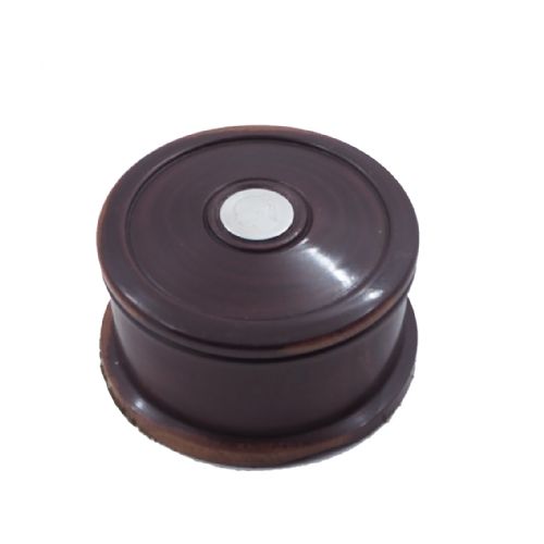 19th Century Turned Lignum Treen Box