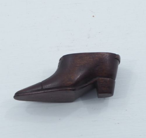 19th Century  Dutch Shoe Snuff Box