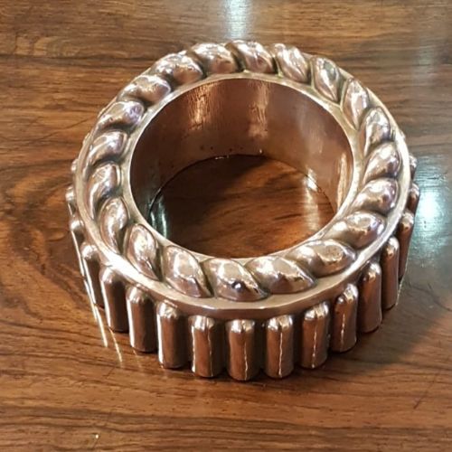 Early Victorian Copper Jelly Mould