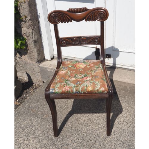 Regency Scottish Mahogany Hand Chair