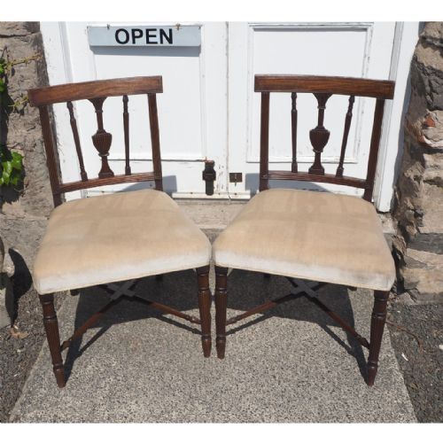 Fine Pair of Georgian Scottish Hand Chairs