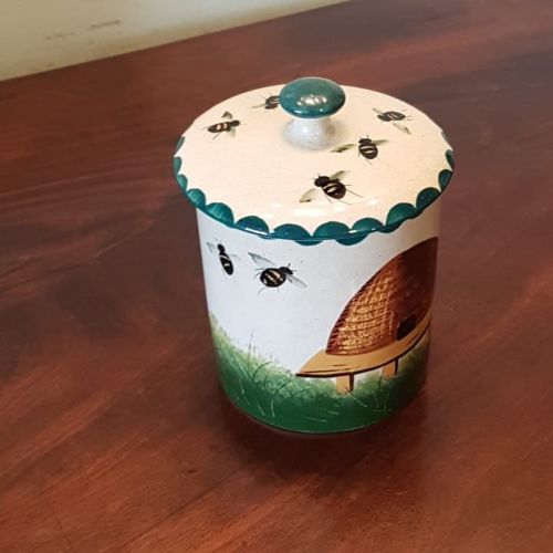 Early Scottish Wemyss Bees Honey Pot