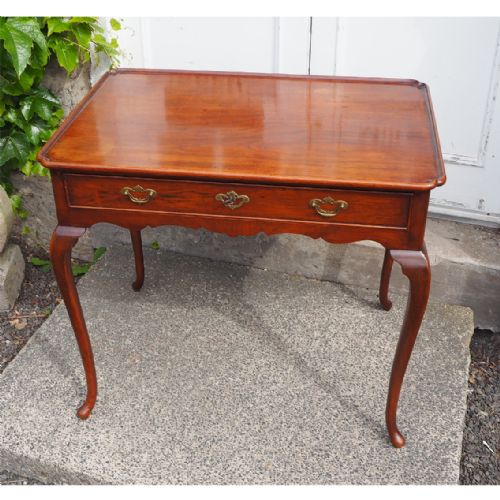 Fine 18th Century Walnut Silver Table